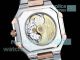 HBF Factory Super Copy Patek Philippe New Cubitus Green Face Half Rose Gold Watch 45mm (6)_th.jpg